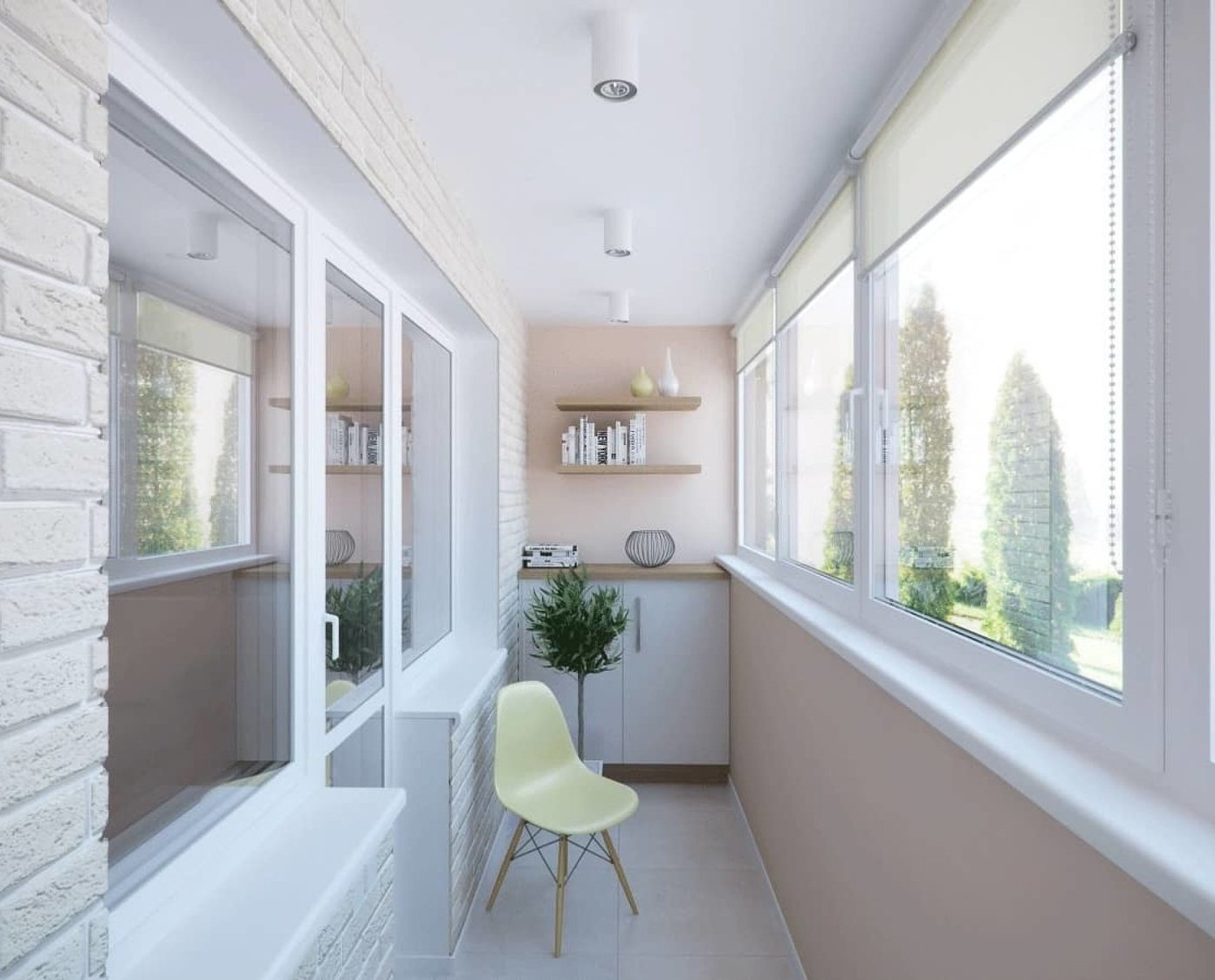 Отделка «Комфорт» Отделка балконов в Пензе